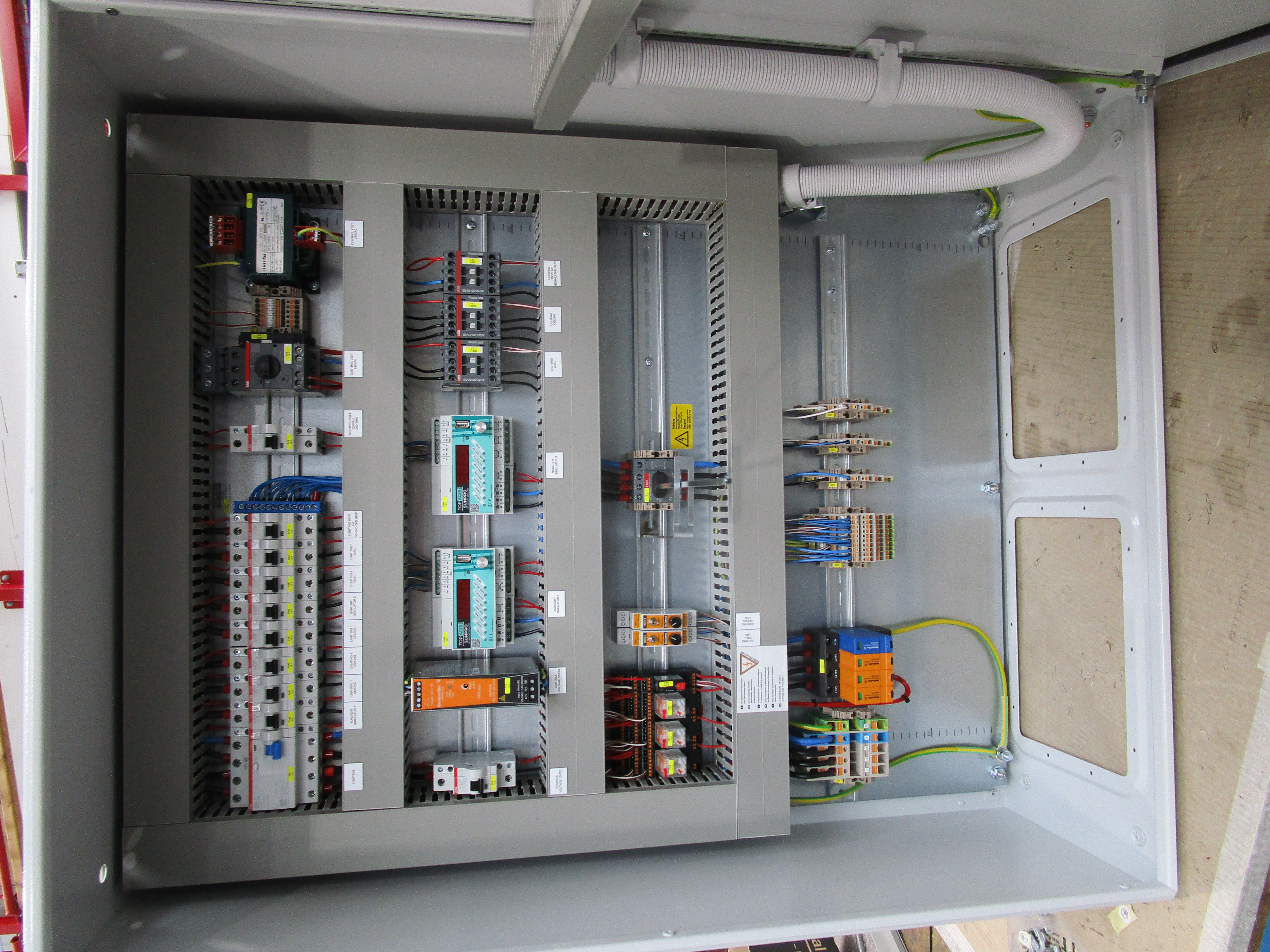 Control box lighting sunlight simulator